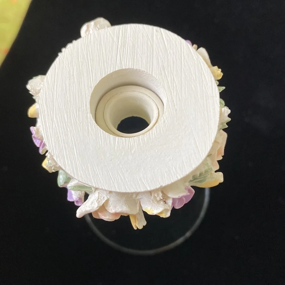 Vintage Iridescent fluted globe for accent lighting